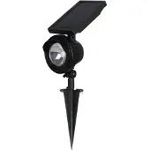 Luxform Spotlamp Solar Hybrid Intelligent Texas Black 100 Lumen