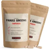 Cupplement - Panax Ginseng Extract Capsules 500mg - Combipack 120 St