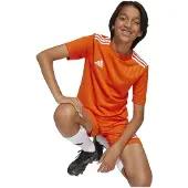 Adidas Campeon 25 Short Sleeve T-shirt Oranje 7-8 Years Kinderen