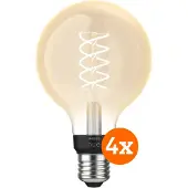 Philips Hue Ampoule à Filament White Globe E27 Lot de 4