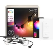 Philips Hue Festavia Globe Guirlande Lumineuse - 7 Mètres - Extension + Variateur