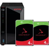 Asustor AS5402T + Seagate IronWolf 8 To (2x 4 To)