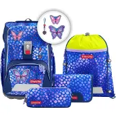 Step by step Giant Schooltas set 5-delig blauw