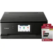 Canon PIXMA TS8750 + 1 set extra cartridges + fotopapier
