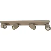 Freelight Spot Razza 4 lichts L 76 cm GU10 beige