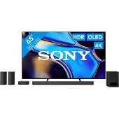 Sony 65'' Bravia 8 OLED 4K (2024) + Bravia Theatre System 6 Zwart