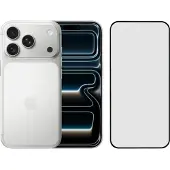 Apple iPhone 17 Pro 512GB Zilver + BlueBuilt Screenprotector Glas