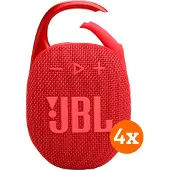 JBL Clip 5 Rood 4-pack