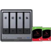 UGREEN NASync DXP4800 Plus + Seagate Ironwolf 4 To Lot de 2