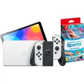 Nintendo Switch OLED Blanc + Switch Sports