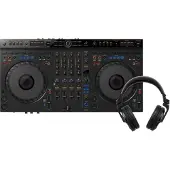 AlphaTheta DDJ-GRV6 + Pioneer DJ HDJ-X7 Noir