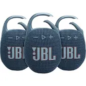 JBL Clip 5 Blauw 3-pack
