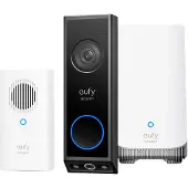 Eufy Anker Video Doorbell E340 + Chime + HomeBase 3