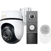 TP-LINK Tapo C530WS + D235 Smart Battery & Wired Doorbell