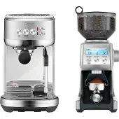 Sage the Bambino Plus Acier Inoxydable + Moulin à Café