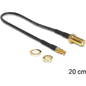 DeLOCK TS9 male naar SMA female kabel – 50 Ohm