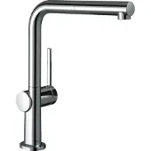 Hansgrohe talis m54 eengreeps keukenmengkraan 270 met uittrekbare uitloop, chroom