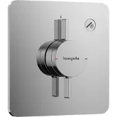 Hansgrohe duoturn q kraan inbouw voor 1 functie, chroom