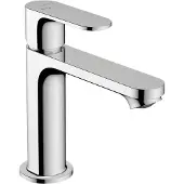 Hansgrohe Rebris S - Wastafelmengkraan - Ééngreeps bediening - CoolStart energiebesparend - EcoSmart+ waterbesparend - Met trekwaste - 110mm maat - Chroom