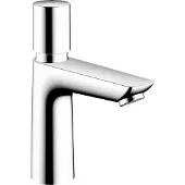 Hansgrohe talis e wastafelmengkraan zelfsluitend koud water, chroom