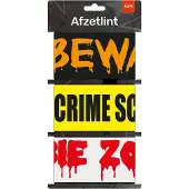 Folat Afzetlinten Halloween Junior 5 Meter 3 Stuks (Meerkleurig.)