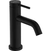 Hansgrohe Tecturis S ééngreeps wastafelkraan 80 CoolStart met PopUp trekwaste, mat zwart