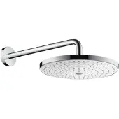 Hansgrohe raindance select s hoofddouche 300 2jet met douche-arm, wit/chroom