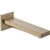 Hansgrohe tecturis e baduitloop, brushed bronze