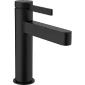 Hansgrohe Wastafelmengkraan Finoris Eengreeps 110 met PushOpen Waste Mat Zwart