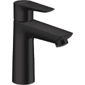 Hansgrohe Wastafelmengkraan Talis E - Coolstart - Ecosmart - Zwart Mat - 16,2cm
