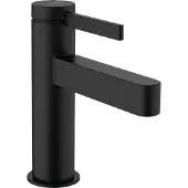 Hansgrohe Finoris - Wastafelkraan 100, incl. Push-Open afvoer, EcoSmart, mat zwart 76010670