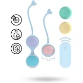 Loveline - Trillende en 5 gewichtsverwisselbare Kegel Kit met afstandsbediening