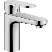 Hansgrohe Wastafelmengkraan vernis blend 100 eengreeps coolstart met trekwaste chroom