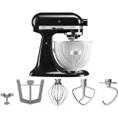 KitchenAid Artisan Mixer 5KSM125 Onyx Zwart + IJsbereider