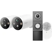 TP-LINK Tapo C425 2-pack + D235 Smart Battery & Wired Doorbell