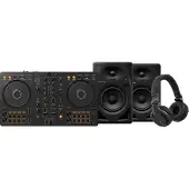 Pioneer DJ DDJ-FLX4 + DJ HDJ-CUE1 + DJ DM-40