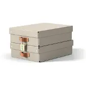 Leitz Puro M Storage Box 2 Units Zilver Kinderen
