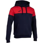 Joma Crew V Hoodie Rood,Blauw 7-8 Years Jongen