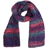Mountain Warehouse Dames Chunky Gebreide Sjaal (Donkerpaars)