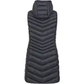 Mountain Warehouse Dames/Dames Florence gewatteerde lange jas (Zwart)