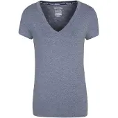 Mountain Warehouse Dames/Dames Vitaliteit V Hals T-shirt (Marine)