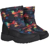 Mountain Warehouse Toddler Caribou Adaptive Tie Dye Snow Boots (Rood)