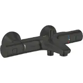 GROHE Badkraan thermostatisch precision start 150mm m kop mat zwart