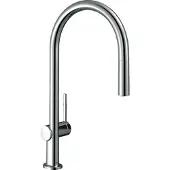 Hansgrohe Talis M54 ééngreeps keukenmengkraan 210 met uittrekbare uitloop, chroom