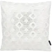 Gek op kussens! Sierkussen java silver / white | 45 x 45 cm | katoen