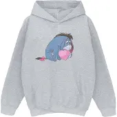 Disney Dames/Dames Winnie De Poeh Eeyore Mond Hoodie (Sportgrijs)