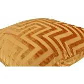 NOVÉE Velvet gold metallic #2 | 45 x 45 cm | kussenhoes | polyester