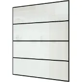 Balmani Modular douchewand Lined 176 x 200 cm, met coating