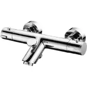 Linie Drum badkraan thermostatisch chroom