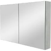 Storke Reflecta spiegelkast 120 x 75 cm beton donkergrijs